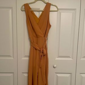 Wide leg jumpsuit